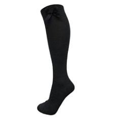 30X ASSORTED CLOTHING TO INCLUDE CHILDRENS GIRLS SCHOOL KNEE HIGH SOCKS WITH BOW 6 PAIRS COTTON BLEND SOCKS (9-12, BLACK).