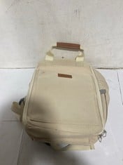 8 X ASSORTED BAGS TO INCLUDE FLORETTO CREAM LAPTOP BACKPACK.