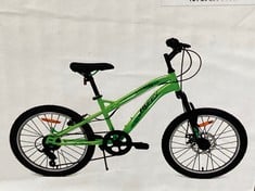 HUFFY EXTENT KIDS MOUNTAIN BIKE 20" WHEEL IN ANTIFREEZE GREEN- RRP £220