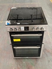 KENWOOD ELECTRIC FREESTANDING COOKER WITH HOB IN GREY - MODEL NO. KDGC66S22 - RRP £429