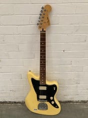 FENDER PLAYER JAZZMASTER PF IN BUTTERCREAM ELECTRIC GUITAR- RRP £780