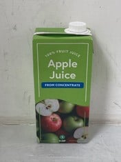 PALLET OF 100% FRUIT JUICE APPLE JUICE 1L CARTONS BBE: 13/10/24 (COLLECTION ONLY) (KERBSIDE PALLET DELIVERY)