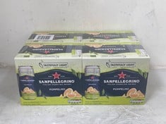 11 X PACK OF 24 X 330ML SAN PELLEGRINO POMPELMO BBE: 11/2024 (COLLECTION ONLY) (CAGE NOT INCLUDED)