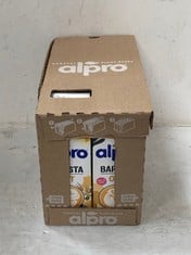 QTY OF 8 X 1L ALPRO SOYA MILK BBE: 07/10/2024 (COLLECTION ONLY) (CAGE NOT INCLUDED)