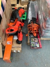 7 X ASSORTED ITEMS TO INCLUDE EINHELL EXPERT CORDLESS HEDGE TRIMMER GE-CH 18/60 LI