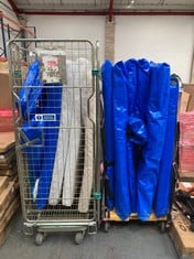 2 X CAGES OF ASSORTED MATTRESSES TO INCLUDE MOTHER NURTURE ECO FIBRE COT BED MATTRESS 140 X 70CM (CAGE NOT INCLUDED) (KERBSIDE PALLET DELIVERY)