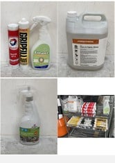 QTY OF ASSORTED PRODUCTS TO INCLUDE PROCHEM FIBRE & FABRIC RINSE (COLLECTION ONLY)