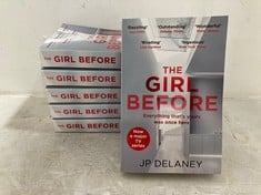 CAGE OF THE GIRL BEFORE BY JP DELANEY BOOK (CAGE NOT INCLUDED) (KERBSIDE PALLET DELIVERY)