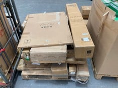 PALLET OF ASSORTED ITEMS TO INCLUDE ARLINGTON RADIATOR COVER IN LARGE (KERBSIDE PALLET DELIVERY)