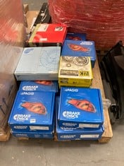 PALLET OF ASSORTED BRAKE DISCS TO INCLUDE PAGID BRAKE DISC (KERBSIDE PALLET DELIVERY)