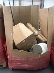 PALLET OF ASSORTED ITEMS TO INCLUDE ATOPROX CAMPING CHAIR (KERBSIDE PALLET DELIVERY)