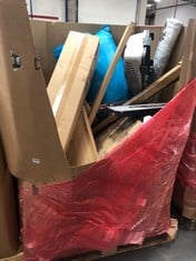 PALLET OF ASSORTED ITEMS TO INCLUDE PRO BREEZE 40" TOWER FAN (KERBSIDE PALLET DELIVERY)