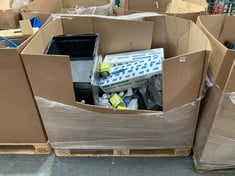 PALLET OF ASSORTED ITEMS TO INCLUDE ACTUATION CABLES (KERBSIDE PALLET DELIVERY)