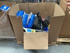 PALLET OF ASSORTED ITEMS TO INCLUDE ANSCHLER COIL SPRING (KERBSIDE PALLET DELIVERY)