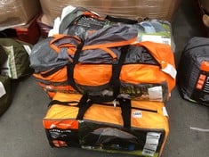 4 X ASSORTED TENTS TO INCLUDE OZARK TRAIL 6 PERSON TUNNEL TENT