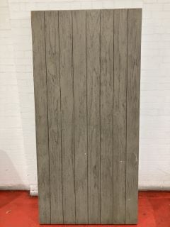 A LIGHT GREY XXL HARDWOOD HEAVY DUTY TABLE TOP