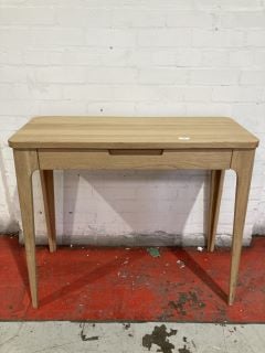 JOHN LEWIS MIRA CONSOLE TABLE OAK RRP £429