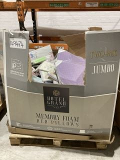 PALLET OF VARIOUS ITEMS TO INCLUDE JOURNALS AND CRAFT MATS