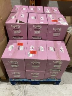 PALLET OF WAGG TREATS TRAINING FOR DOGS 8 WEEKS+ 24 PACK BOXES