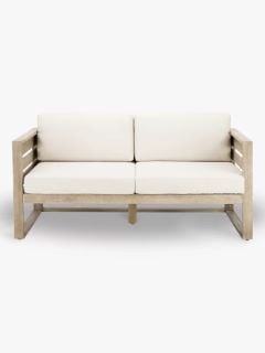 JOHN LEWIS ST IVES 2 SEATER OUTDOOR LOUNGING SOFA (003341456)