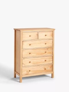 JOHN LEWIS WILTON 2+4 CHEST NATURAL RRP £349 (003340966)