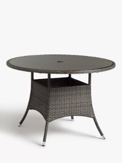 JOHN LEWIS ALORA 4 SEATER OUTDOOR DINING TABLE ONLY RRP £499 (003333116)