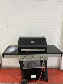 JOHN LEWIS GRILLSTREAM 3 BURNER HYBRID GAS AND CHARCOAL BBQ RRP £249