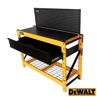 DEWALT 2-SHELF INDUSTRIAL STORAGE RACK WORKSTATION RRP £199