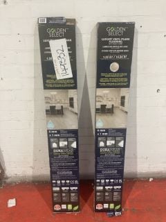 2 X GOLDEN SELECT LUXURY VINYL PLANK FLOORING RRP £75