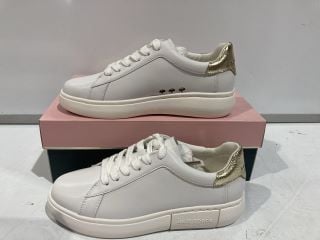 KATE SPADE LIFT TRAINERS OPTIC WHITE/PALE GOLD EUR 37