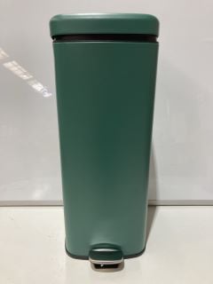 JOHN LEWIS ANYDAY 30 LITRE PEDAL BIN GREEN