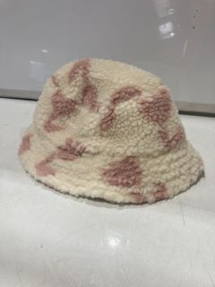 12 X JOHN LEWIS ANYDAY CREAM/PINK TULIP BUCKET HAT SIZES MEDIUM & LARGE TOTAL RRP £108