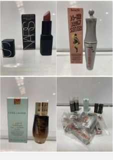 QTY OF ASSORTED BEAUTY ITEMS INCLUDING BENEFIT 24 HOUR BROW SETTER 2ML AND ESTEE LAUDER ADVANCED NIGHT REPAIR EYE CONCENTRATE MATRIX 15ML TOTAL RRP £221