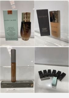 QTY OF ASSORTED BEAUTY ITEMS INCLUDING LAURA MERCIER CANDLEGLOW SOFT LUMINOUS FOUNDATION COLOURS NUTMEG & PECAN 30ML AND AVEDA INNER LIGHT CONCEALER NUTMEG TOTAL RRP £300