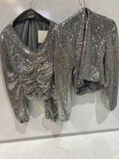 QTY OF ASSORTED JOHN LEWIS CLOTHING TO INCLUDE SEQUIN TOP GYST SIZE 12 YEARS