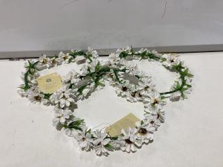 QTY OF JOHN LEWIS LIGHT UP DAISY CROWNS