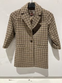 QTY OF ASSORTED CLOTHING INCLUDING JOHN LEWIS HEIRLOOM COLLECTION CHECK COAT AGE 5 YEARS MULTI TOTAL RRP £142