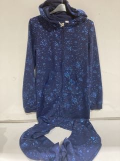 QTY OF ASSORTED CLOTHING INCLUDING JOHN LEWIS STAR ONESIE AGE 14 YEARS BLUE TOTAL RRP £157