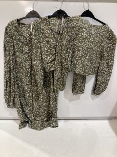 QTY OF ASSORTED CLOTHING INCLUDING JOHN LEWIS MULTI SEQUIN DRESS AGE 13 YEARS TOTAL RRP £180