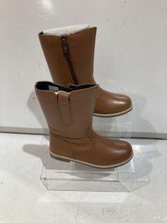 2 X JOHN LEWIS ISOBEL 2 BOOTS TAN EUR 31