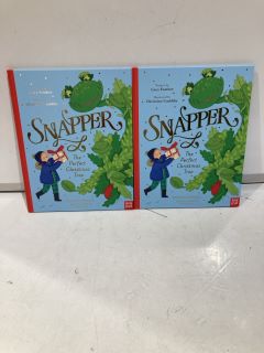 QTY OF JOHN LEWIS SNAPPER THE PERFECT CHRISTMAS TREE BOOKS