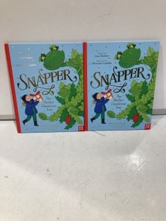 QTY OF JOHN LEWIS SNAPPER THE PERFECT CHRISTMAS TREE BOOKS