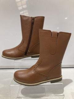 2X JOHN LEWIS ISOBEL 2 TAN BOOTS SIZE 31 RRP £80