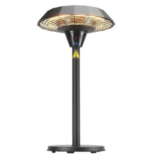 SHADOW DIFFUSION 2.0KW TABLE-TOP PATIO HEATER REMOTE :CODE 902114 RRP £166