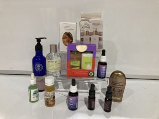 QTY OF ASSORTED ITEMS TO INCLUDE VITAMIN C BOOSTING SERUM