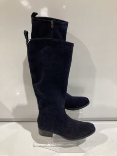 JOHN LEWIS TIAGO SUEDE BLUE NAVY BOOTS SIZE 5 TO INCLUDE JOHN LEWIS AND/OR POPPIE BRTN BOOTS