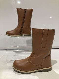 2X JOHN LEWIS ISOBEL 2 TAN BOOTS SIZE 31 RRP £80