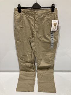 BOX OF ASSORTED TO INCLUDE MONDETTA OUTDOOR PROJECT LINED CARGO POCKET PANT KHAKI SIZE UK 12