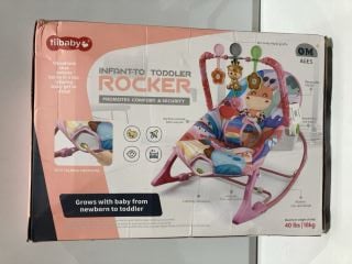 2 X INFANT -TO TODDLER ROCKER