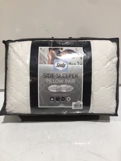 QTY OF ITEMS TO INCLUDE SEALY SIDE SLEEPER PILLOW PAIR  RRP £150